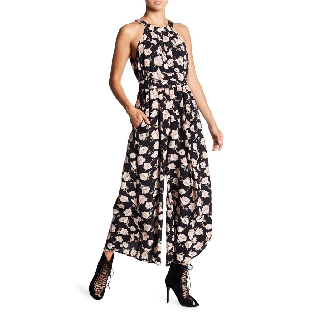 NWT Twelve by Ontwelfth Empire Waist Floral Jumper
